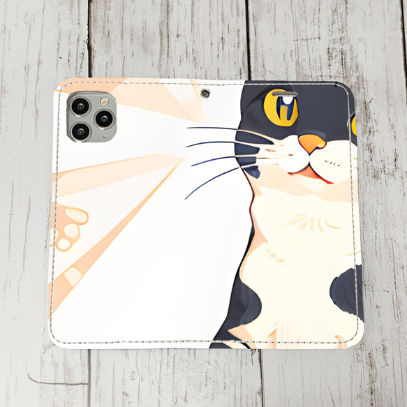 iphoneケース1-2-22 iphone 手帳 ねこ・猫・ネコ 箱1 かわいい アイフォン iface