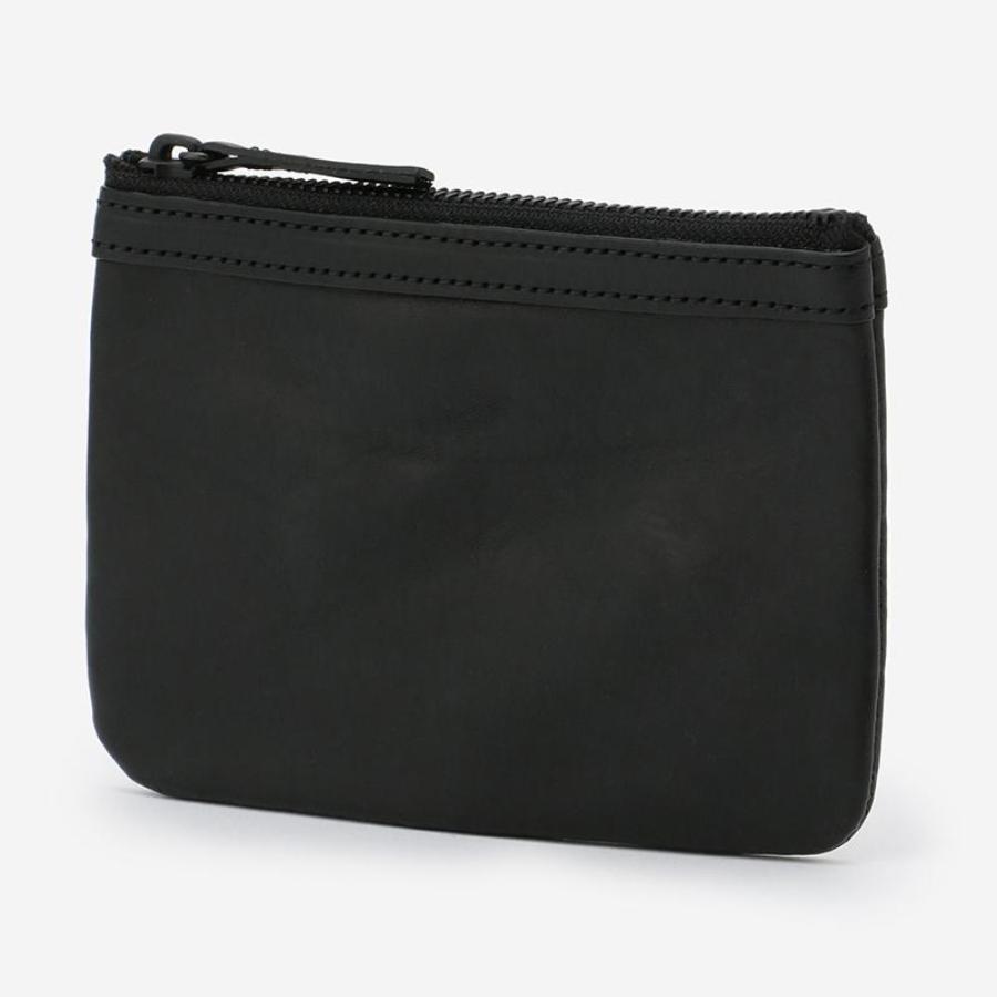 eauk LEATHER POUCH (S) BLACK