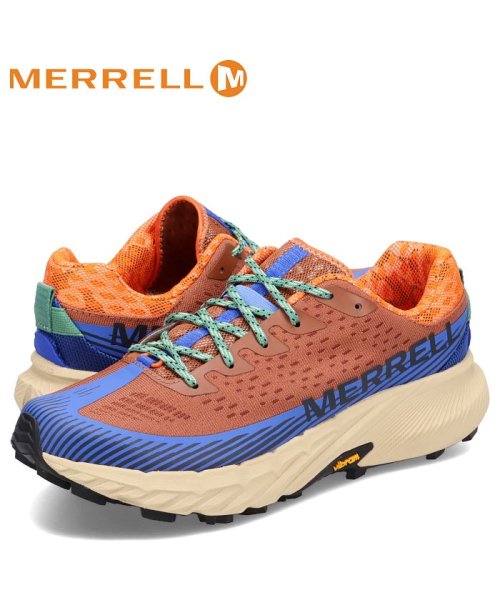 メレル MERRELL スニーカー トレイルランニング シューズ アジリティー ピーク 5 メンズ AGILITY PEAK 5 ブラウン J068117 [厚