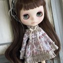 2445 ブライスさんのお洋服　strawberry × chocolate Blythe アウトフィット 洋服