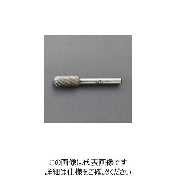 エスコ 12x25x65mm/6mm軸 超硬カッター(ステンレス用) EA819GL-114 1本(1個)（直送品）