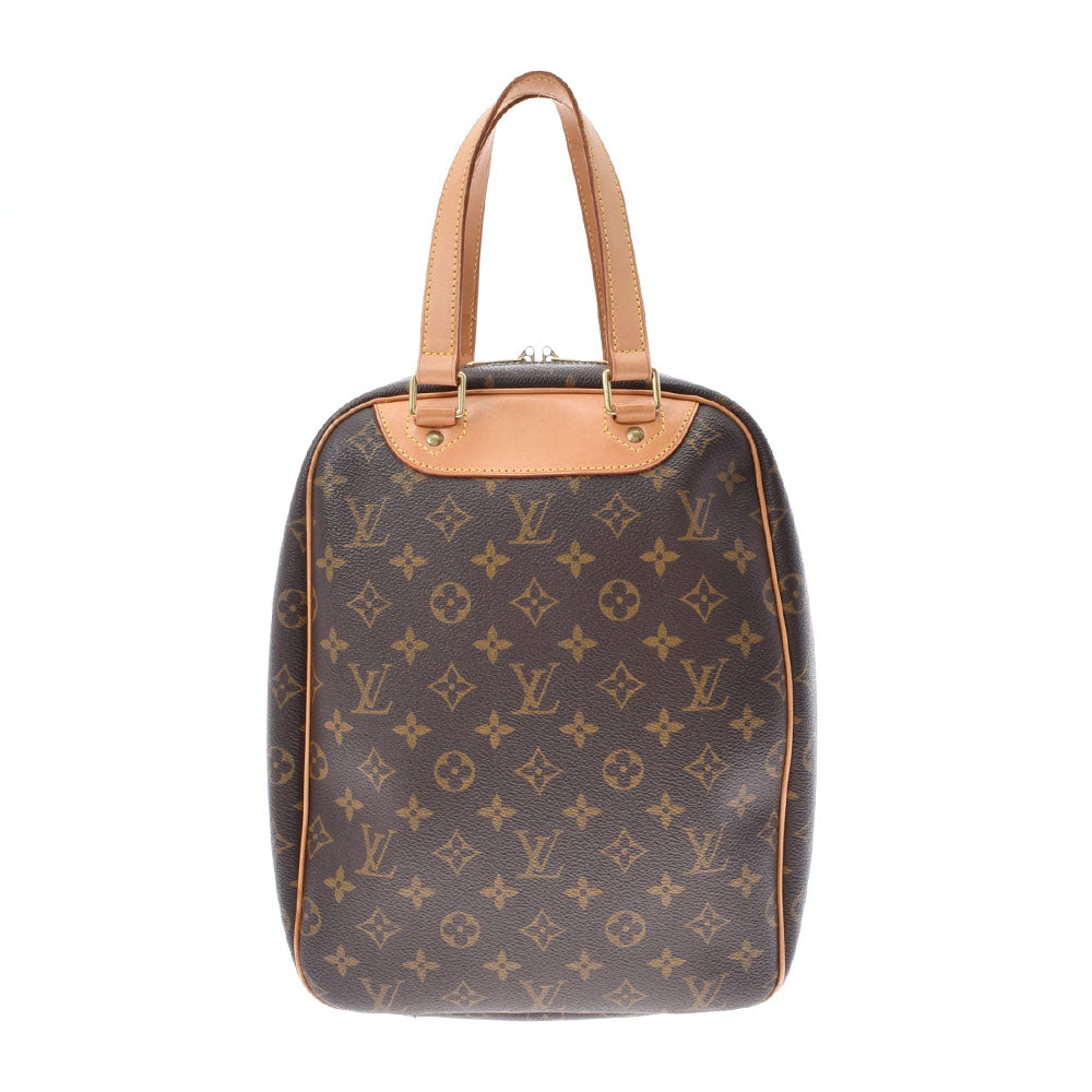 LOUIS VUITTON ルイヴィトン モノグラム エクスキュルシオン ブラウン M41450 ユニセックス モノグラムキャンバス ハンドバッグ Bランク 中古 