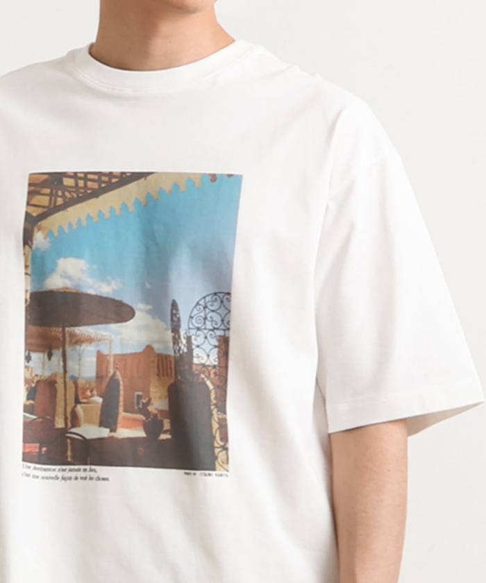 アー・ヴェ・ヴェメンズ/【フォトグラファーコラボ】モロッコフォトTシャツ(TRAVELシリーズ）