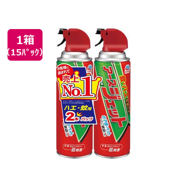 アース製薬 アースジェット450mL 2本パック×15個 FC193PA