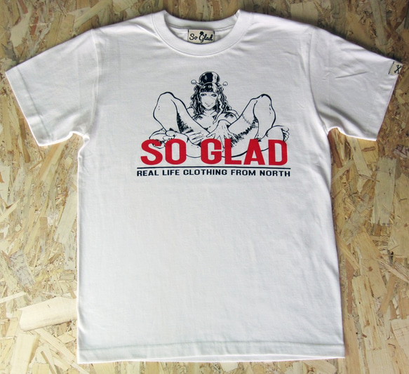 So Glad Girl TEE Logo Red