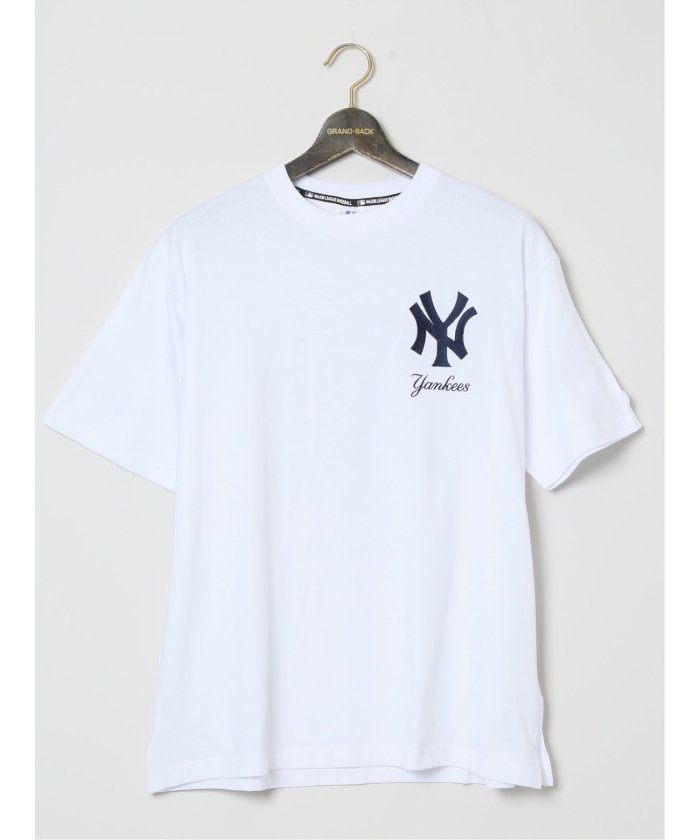 グランバック/【大きいサイズ】MLBチームロゴ クルーネック半袖Tシャツ メンズ Tシャツ カット･･･