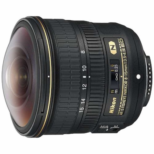 ニコン AFS8-15E 交換用レンズ AF-S Fisheye NIKKOR 8-15mm F3.5-4.5E ED