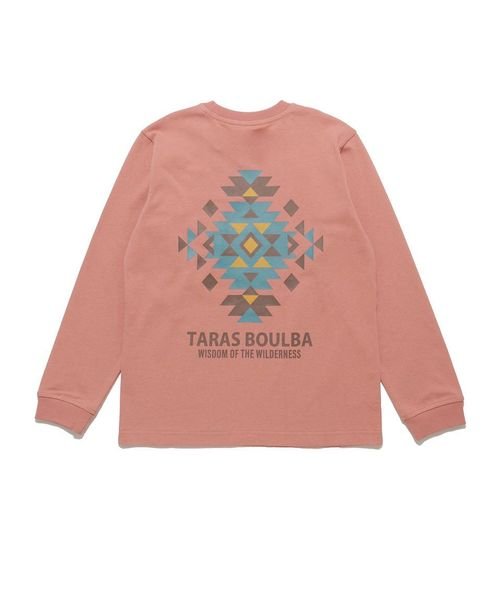 ジュニア ヘビーコットンロングTシャツ（幾何学）