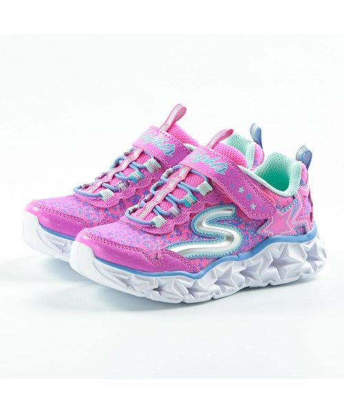 スケッチャーズ SKECHERS キッズ スニーカー シューズ 光る LED ライト GALAXY LIGHTS HI－10920L