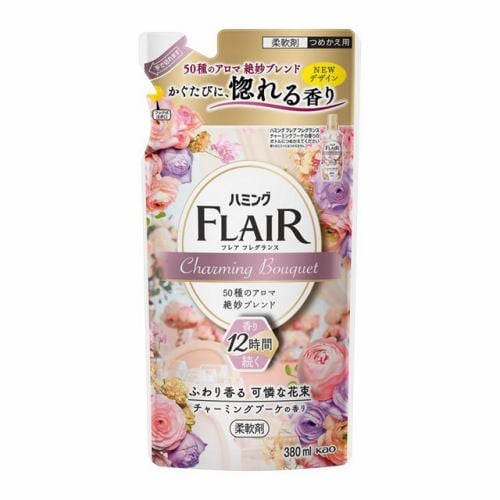 花王 ハミングフレアフレグランス チャーミングブーケ つめかえ用 ３８０ｍｌ