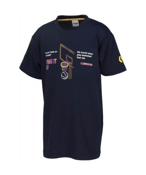 CONVERSE/4S＿JRプリントTシャツ(4S JR PRINT T－SHIRT)