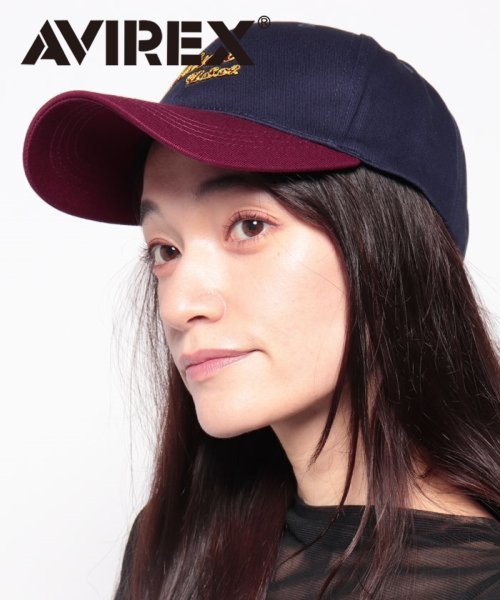 AVIREX BYCOLOR TWILL LOW CAP C