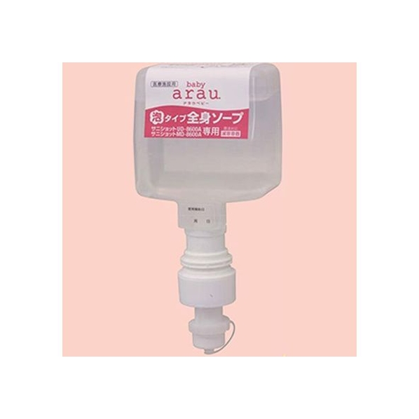 サラヤ arau.baby 泡全身ソープ ディスペンサー専用 600mL FCM2530