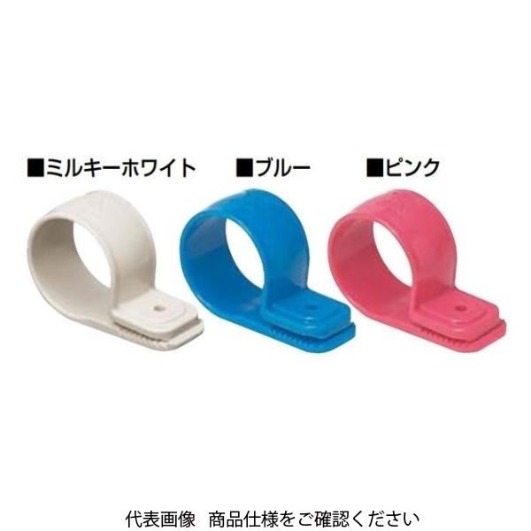 未来工業 ワニグチ片サドル（兼用タイプ） 給水用 KTK-S-B 1セット（100個）（直送品）