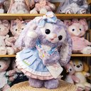 50cmステラルー コスチューム ボウタイワンピース ブルー ピンク ドレス ぬいぐるみ服 40cmリーナベル 30cm レナ・ベア服 sサイズ共通 着せ替え服