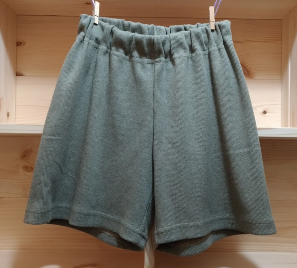 オーガニックcottonニット　ショートパンツ（80cm～120cm）