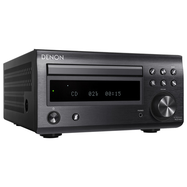 DENON CDレシーバー ブラック RCDM41K