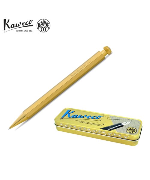 カヴェコ kaweco スペシャル ボールペン ブラス 油性 カベコ SPECIAL BALLPEN PLUS ゴールド PS－BPBR