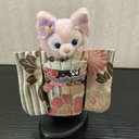 リーナベル　ぬいぐるみバッチサイズ　着物