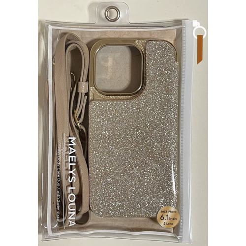 ユニケース ML-CSIP23M-2CBGD Cross Body Case Duo for iPhone 15 (gold) gold