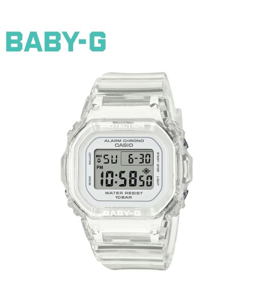 CASIO カシオ BABY－G 腕時計 BGD－565US－7JF 防水 ベビーG ベイビーG レディース クリア 透明