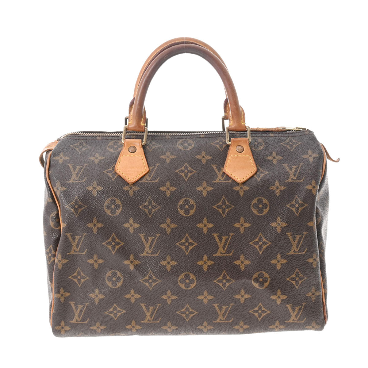 【コストコ お買い得】LOUIS VUITTON ルイヴィトン モノグラム スピーディ30 ブラウン M41526 レディース モノグラムキャンバス ハンドバッグ Bランク 中古 _画像1