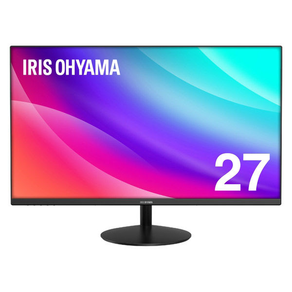 アイリスオーヤマ 27インチワイド液晶モニター ILD-A27FHD-B フルHD/HDMI/D-Sub 1台