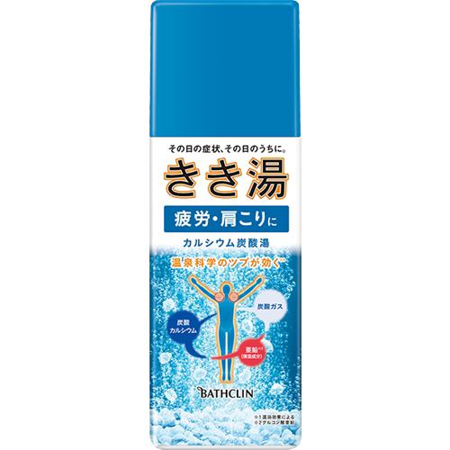 バスクリン きき湯 カルシウム炭酸湯 360g 【医薬部外品】