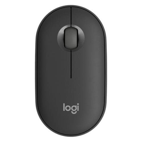 【推奨品】ロジクール M350SGR PEBBLE MOUSE 2 3ボタン 光学式 Bluetooth接続 グラファイト