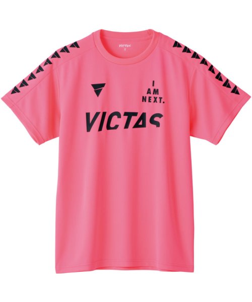 VICTAS ヴィクタス 卓球 Tシャツ V－TS245 プラクティスシャツ メンズ レディース 吸