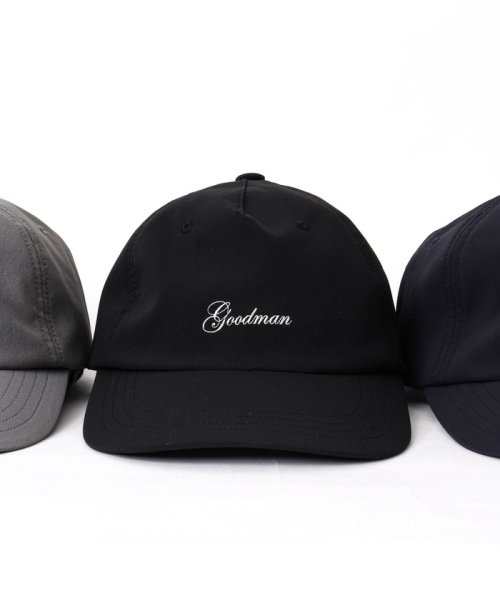 4WAY STRETCH goodman CAP 撥水加工 ストレッチキャップ