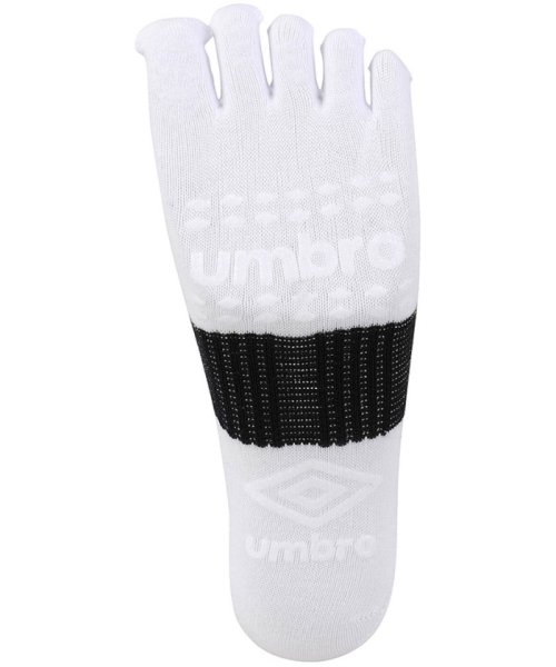 UMBRO アンブロ サッカー 5フィンガーショートストッキング UAS8622 WBK