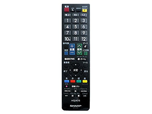 シャープ (SHARP) テレビリモコン GB154SA 液晶テレビ用リモコン【中古品】