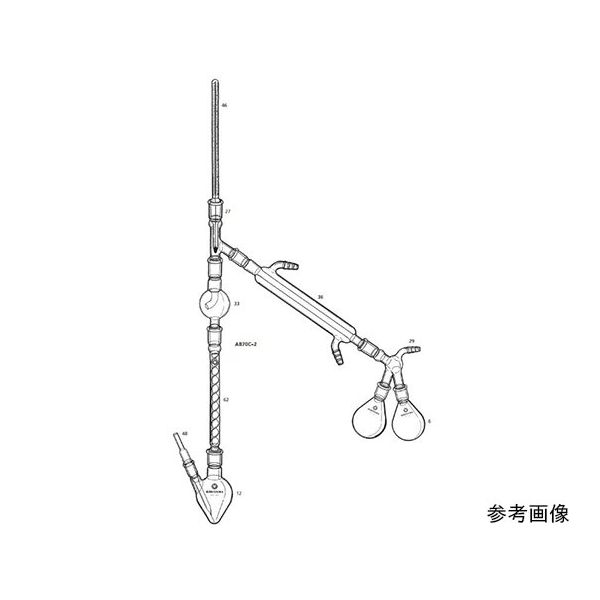 桐山製作所 ヘンペル分留装置 AB70C-2