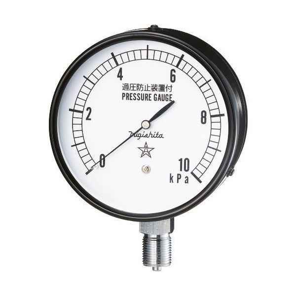 右下精器製造 右下 微圧計 圧力レンジ0~5kPa 接続部サイズG3/8B CA411-211-5KPA 1個 137-5044（直送品）