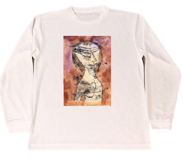 パウル・クレー ドライ　Tシャツ　名画　絵画　アート　グッズ　1　　ロング　ロンT　長袖