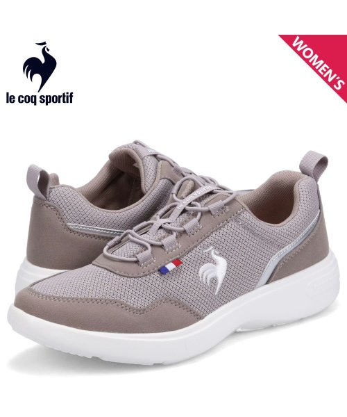 ルコック スポルティフ le coq sportif スニーカー ラ ローヌ レディース LA RHONE グレー QL3VJC05GY