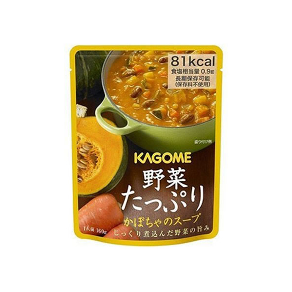 カゴメ 野菜たっぷり カボチャのスープ 160g FCR7894