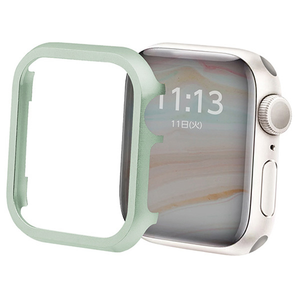 GAACAL Apple Watch Series 1-3 [42mm]用メタリックフレーム グリーン W00114MG3