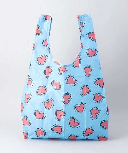 ◆スタンダードエコバッグ KEITH HEARTS ＜BAGGU バグゥ＞