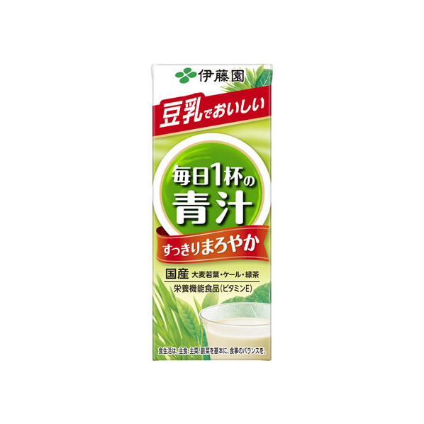 伊藤園 毎日1杯の青汁 豆乳 200ml FCA7409