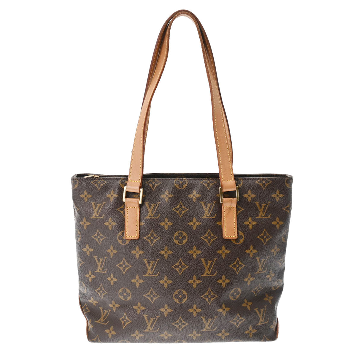 LOUIS VUITTON ルイヴィトン モノグラム カバピアノ ブラウン M51148 レディース モノグラムキャンバス トートバッグ Bランク 中古 