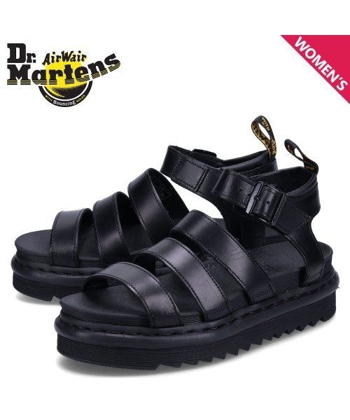 ドクターマーチン Dr.Martens サンダル ストラップサンダル レディース BLAIRE STRAP SANDALS ブラック 黒 24191001