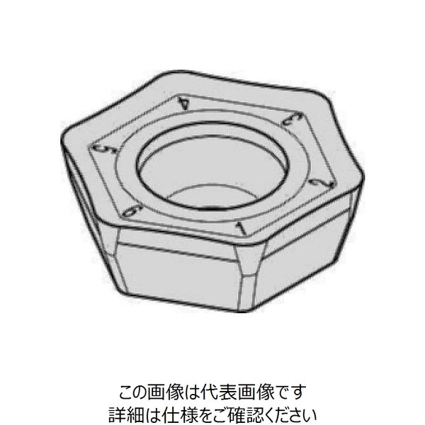 WIDIA フェイスミル M640用インサート(6180315) HPPT06T3DZENGD WS40PM 1セット(10個)（直送品）