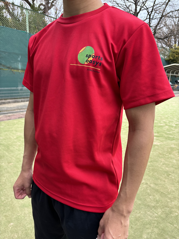 スポーツオアシス限定Tシャツ(レッド)