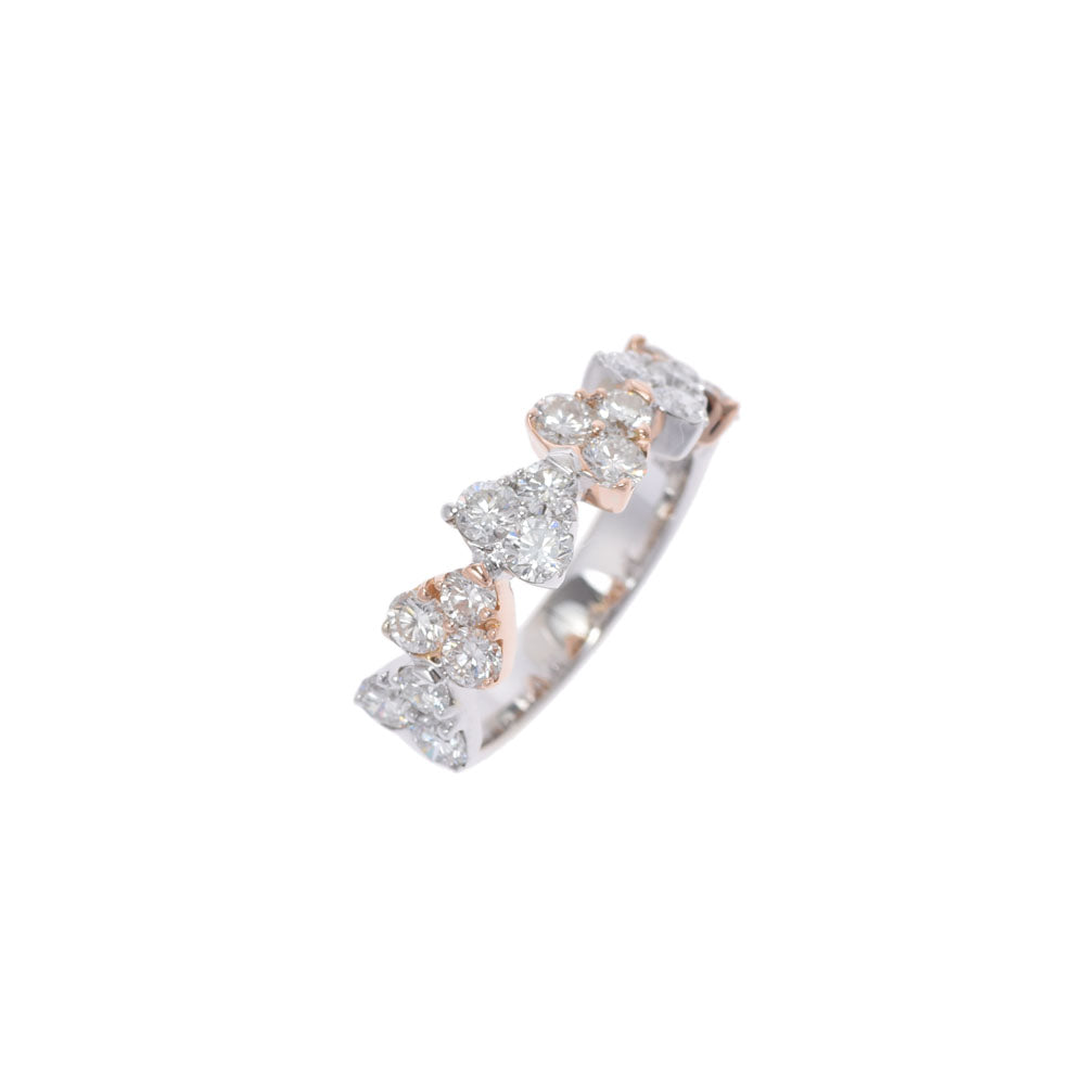 Ponte Vecchio ポンテヴェキオ ハート ダイヤ1.40ct レディース K18WG/PG リング・指輪 Aランク 中古 