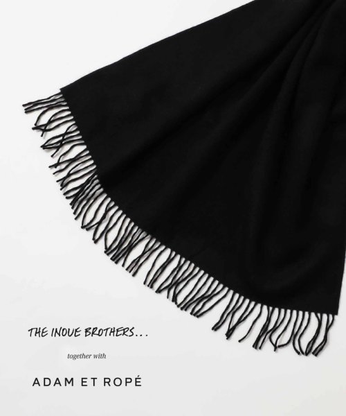 【THE INOUE BROTHERS together with ADAM ET ROPE】大判ストール / UNISEX