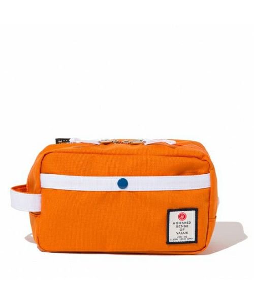 AS2OV / アッソブ ACCESSORY CASE POUCHA01－ORANGE