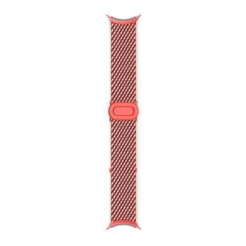 Google GA03269-WW Google Pixel Watch Band ウーブン バンド ワンサイズ CoralGA03269WW