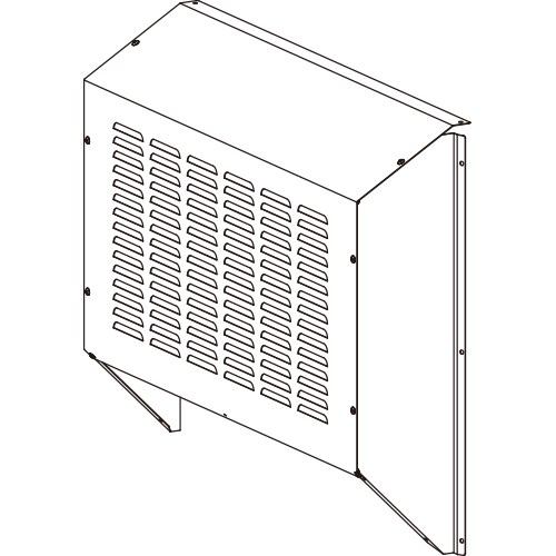 日立 SP-BF-GB 防雪フード（背面吸込口フード）